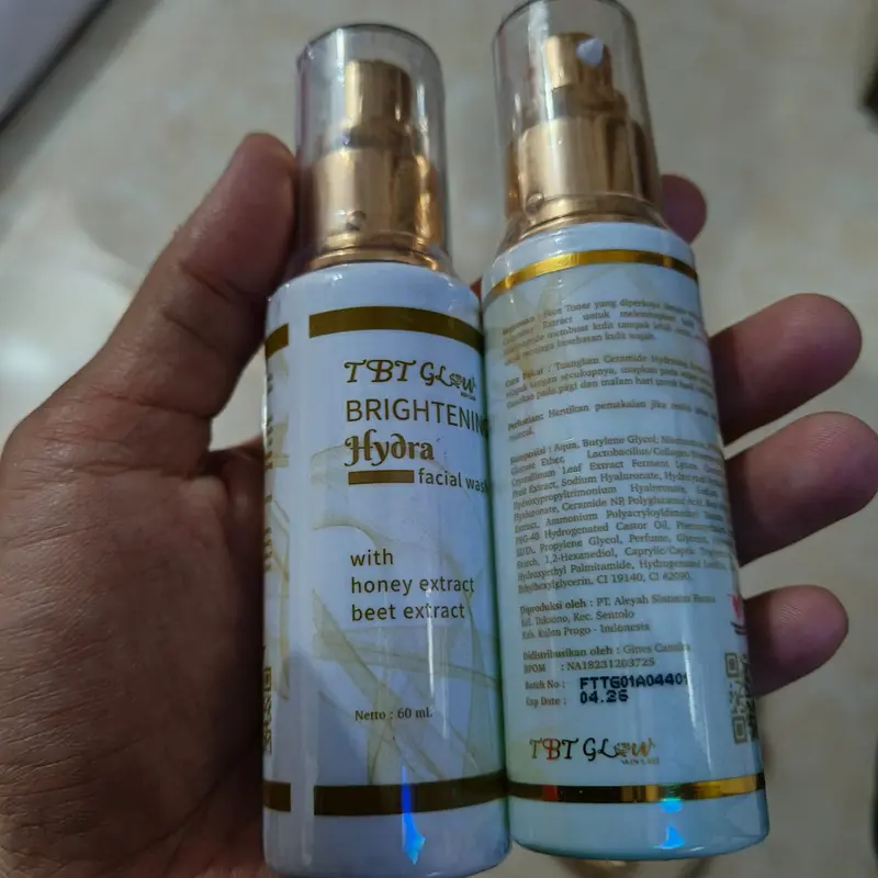 GK88 Set GLW Mini 5in1 + Serum 10ml BPOM Perawatan Pencerah Wajah Hitam 4