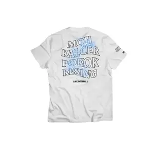 Kaos Hitam Putih Pria Wanita dengan Desain Tulisan Keren | T-Shirt Regular Fit Nyaman untuk Dipakai Sehari-hari