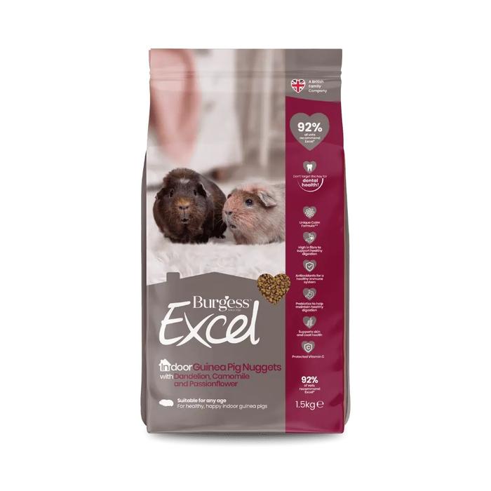 Gambar BURGESS EXCEL INDOOR GUINEA PIG / PELLET GP / Makanan guinea pig dari Onel Pets Store Kab. Tangerang Tokopedia