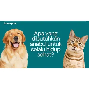 VITAMIN KUCING DAN ANJING FAUNAPETS VITAMIN CHEWS 8 IN 1 MULTIVITAMIN DAN URINARY CHEWS