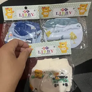 LIBBY Sarung Tangan & Kaki Newborn Motif Unisex (1pcs/set) | Zany TreeTops | Hazel Glaze | Lively Vibes | Camp Venture | Playtime Stories | Glowy Pals | Forest Mingle | Work Zone | Hunter Dreamland | Precious Venture | WOW Vibes
