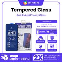 Gambar BINTANG Tempered Glass Anti RADIASI PRIVASI Anti Bluelight Fullcover For XIAOMI 14T/14T PRO/RM TURBO4 5G/POCO X7 PRO 5G dari Bintang Official Store Kota Tangerang 1 Tokopedia