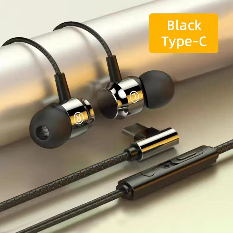 Tai Nghe Chơi Game Có Dây Hút Từ Tính, HiFi, Âm Thanh Nổi Âm Trầm HiFi, Tai Nghe Nhạc 3.5Mm Loại C, Dành Cho Điện Thoại Và Máy Tính, Tai Nghe Mic type c gaming 8