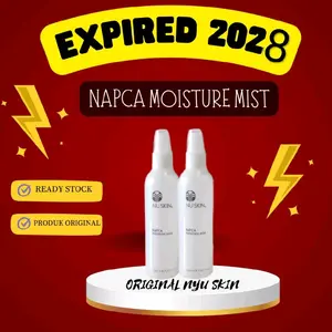 Napca Moisture Mist Spray - Pelembab Spray 250ml 100℅ ORI - Napcha ( 1 Botol)