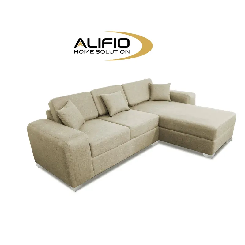 Sofa L Kagawa/Alifio/Fabrick linen/Minimalis Modern 3