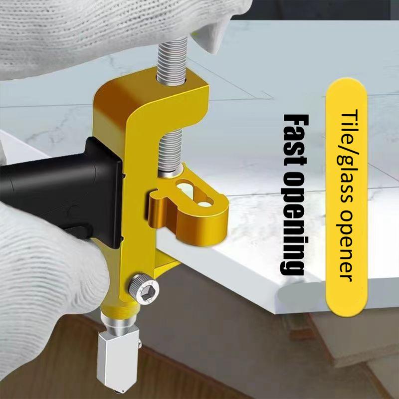 2 in 1 Portable Handheld Multifunctional Manual Glass Cutter Ceramic Tile Opener Divider Diamond Cutting DIY Home Hand Tools 5