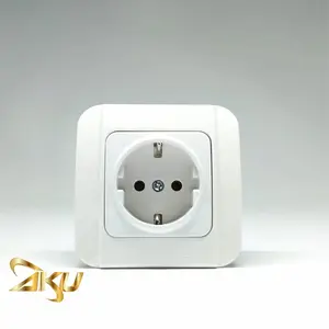 Broco Stop Kontak Galleo G151-55S White Arde Socket NON CP_ G154 CP(Karet Pengaman)