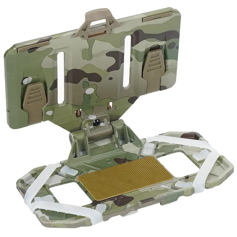 Folding Navigation Board Mount Smart Mounting Plate Vest Cell Phone Holder for Outdoor Chest Rig