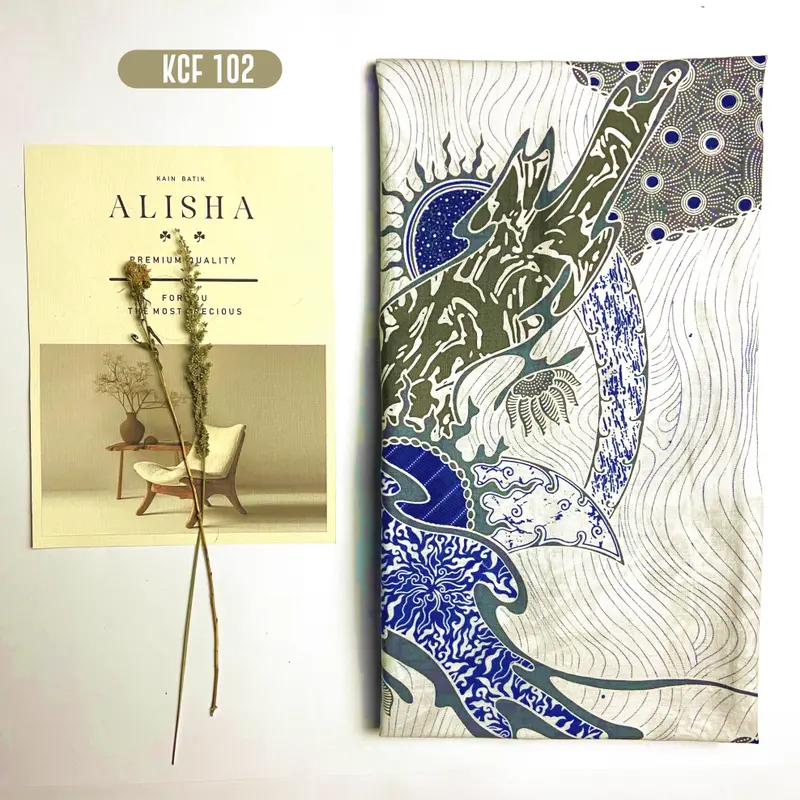 ALISHA KAIN BATIK ORIGINAL (MV) | KCF 90-112 | KAIN BATIK KATUN PRIMA | Kain Batik Premium | Kain Batik Pekalongan | Kain Batik Murah  | Ringan dan adem 2