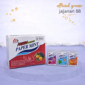 OB 5 Rasa!! Permen Lunak Mint Aneka rasa Buah Warna Random Tiga Kambing isi 30 pcs