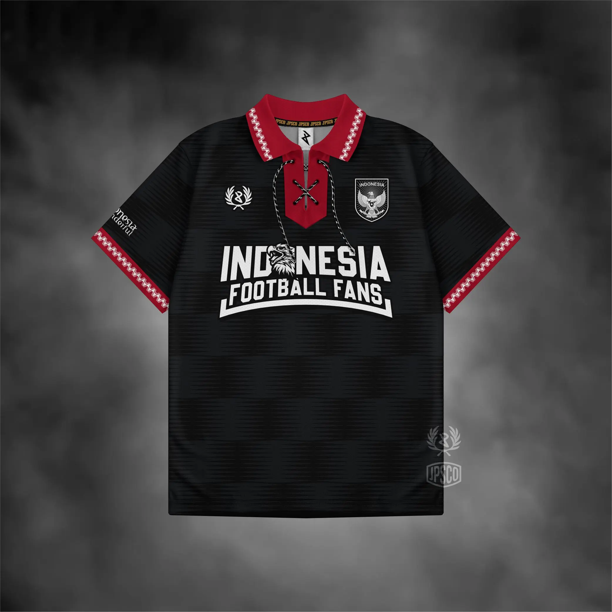 JERSEY TIMNAS INDONESIA FOOTBALL FANS JERSEY OLAHRAGA TERBARU Pakaian Pria Sport