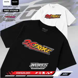 Kaos two stroke Cotton Combed 24s KWS2S.001