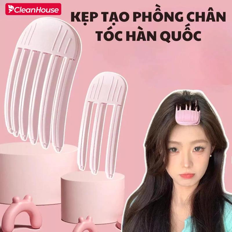 Lược Làm Phồng Chân Tóc, Kẹp Tạo Phồng Chân Tóc Mái Thời Trang Hàn Quốc 3 Răng - 6 Răng