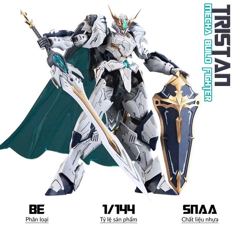 Mô hình SNAA Tristan 1 144 Kỵ sỹ bàn tròn Đồ chơi lắp ráp nhựa