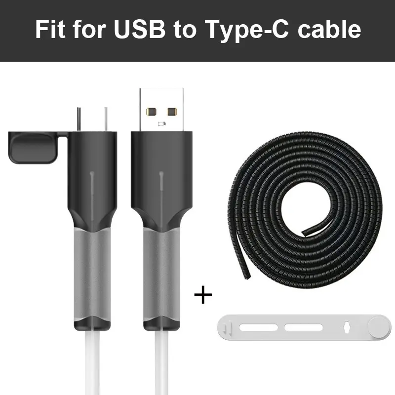USB KE TYPE-C-Hitam