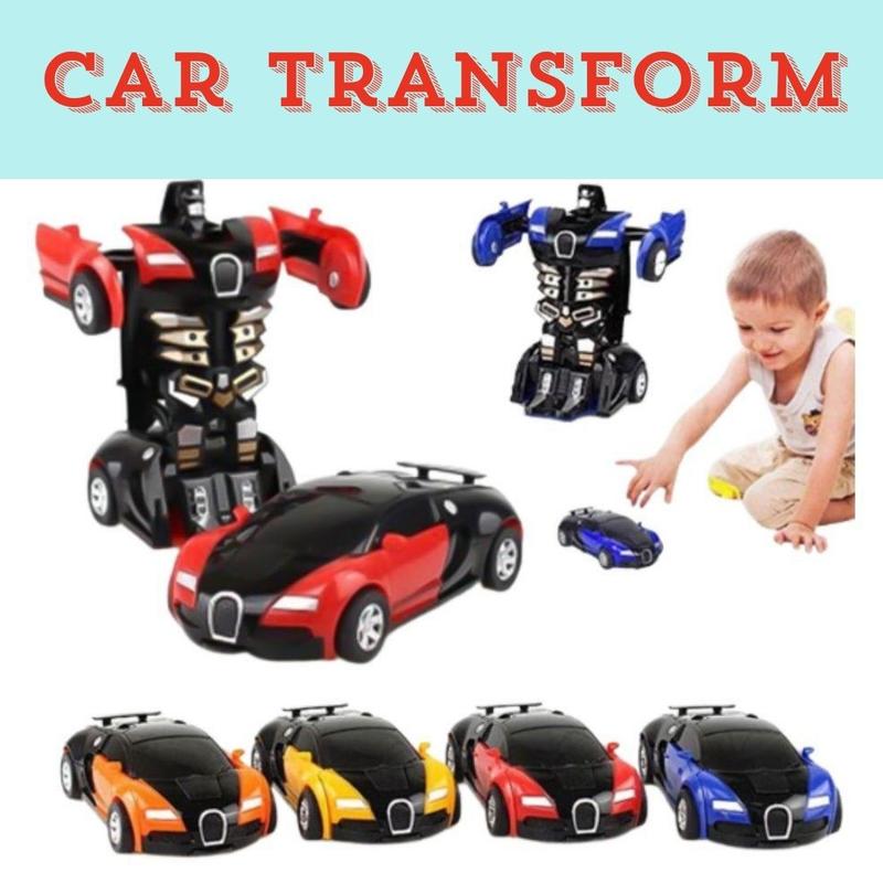 THE FUNLAB ESSENTIALS Transform Car Rescue Bots Deformation One-Step ...
