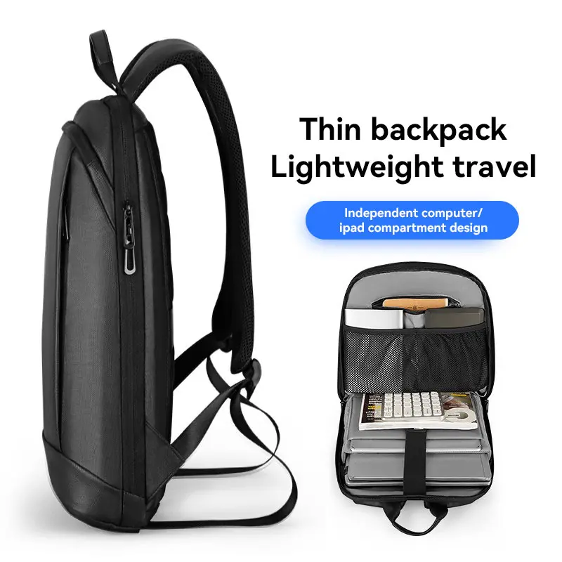 MARK RYDEN backpack, laptop bag, outdoor travel bag, ultra-thin, student schoolbag, water-repellent fabric, fashionable and casual, individual and simple, festival gift