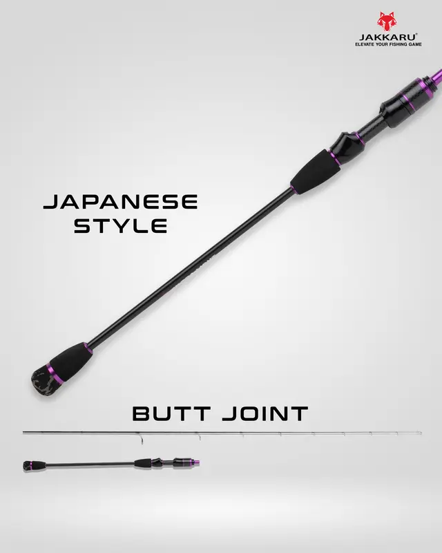 JORAN PANCING UL JAKKARU ACCUSTRIKE 632 & 702 | 2 - 8 lb | 213CM ULTRALIGHT FUJI RING SOLID CARBON BUTT JOIN WITH 3 KG MAX DRAG ROD 2