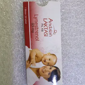 Vitamin Laktasi Untuk Ibu Menyusui warna merah Lynestrenol