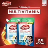Gambar Lifebuoy Sabun Cair Mild Care Refill 400ml Twin Pack dari Daily Care by Unilever Kota Tangerang 1 Tokopedia