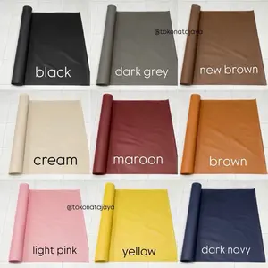 Kulit Sintetis Meteran / Kulit Jok Motor bahan Kain Oscar Polos Multifungsi untuk Sofa / Perlak Bayi Waterproof Jumbo / Alas Ompol Kasur Baby Anak Dewasa / Taplak Meja