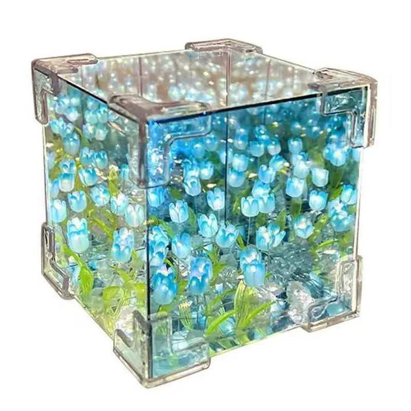 LED Tulip Flower Night Light