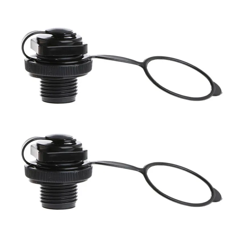 2 pcs air valve nozzle one-way inflatable cap for inflatable boat kayak mattress inflatable bed air valve replacement parts
