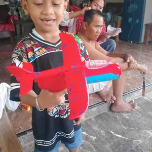 (OPP)Mainan Pesawat Terbang Led / Mainan Pesawat Tembakan / Mainan Anak Pesawat Terbang Berlampu SNI