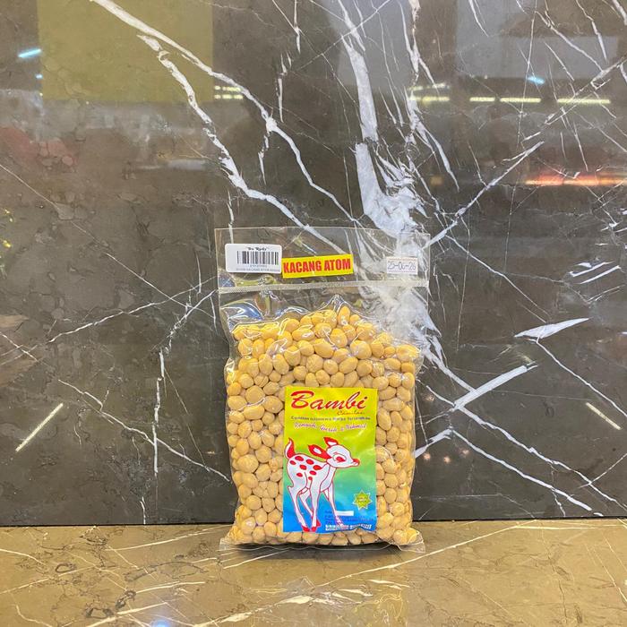 Gambar Bambi Kacang Atom | Camilan Kacang dari Pusat Oleh Oleh Bu Rudy Kota Surabaya Tokopedia