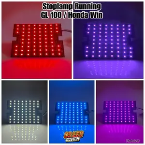 Stoplamp Running GL 100 / GL Kotak / Honda Win 11 mode Led Strip (wajib dc) Lampu Motorcycle