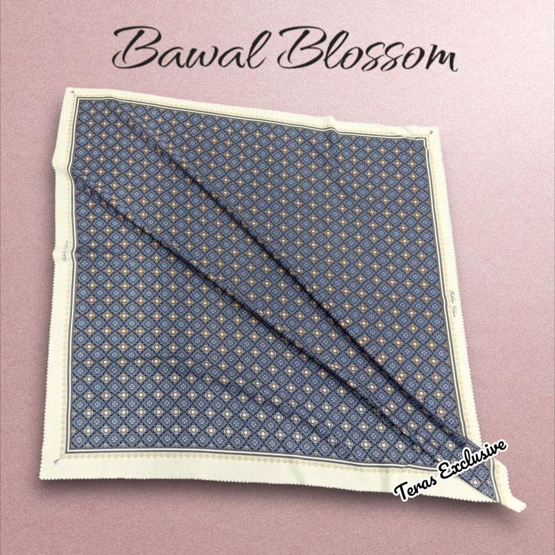 NEW DESIGN BAWAL PRINTED COTTON VOILE B45 by TERAS EXCLUSIVE Square Hijab Tudung 7