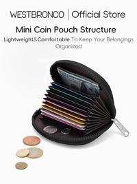 Gambar WESTBRONCO  [KALLIE ACCORDION WALLET]Portable zippered coin purse, multi-card slot card holder, small wallet for commuting and travel. - Red dari Westbronco.id Kab. Tangerang 4 Tokopedia