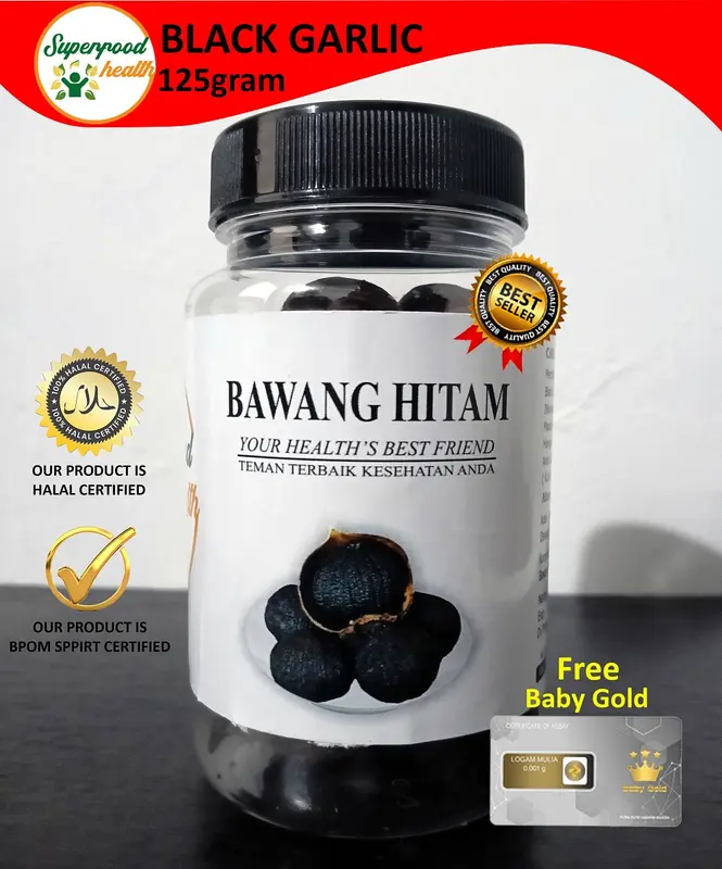 [ORI] BAWANG HITAM SOLO (BAWANG HITAM TUNGGAL) SUPERFOOD BERMACAM KHASIAT 4