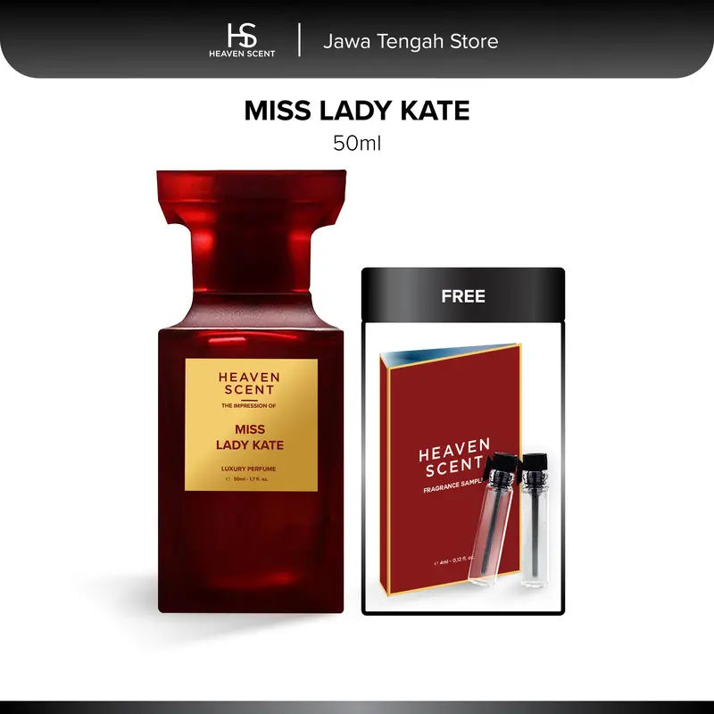 Heaven Scent Jawa Tengah Miss Lady Kate 50ml Parfum Wanita Intense