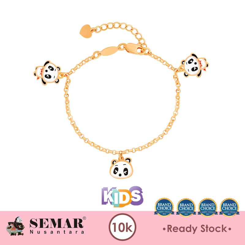 Gelang Emas CRSL Teens Series Gold 10K Semar Nusantara 0