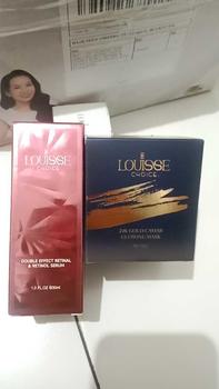 Product Review of [LIVE]LOUISSE CHOICE DOUBLE EFFECT RETINAL & RETINOL SERUM 30ml Anti-Aging Firming BPOM from z**i 2