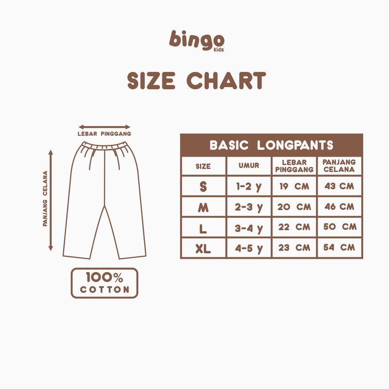 Product Introduction of Basic Long Pants Anak 1-5 Tahun Celana Panjang Anak Katun 0