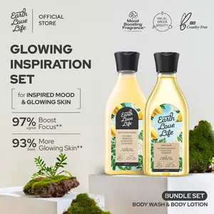 [BUNDLE SET] Earth Love Life Bundle Javanese Moringa Body Wash & Body Lotion 250mL | Sabun Wangi | Sabun Mandi Cair | Melembapkan | Jerawat Punggung | Kulit Sensitif | Mencerahkan | SPF | Alergi | Cerah | Premium | Sabun Harum | Cooling Sensation |