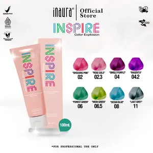 Inaura inspire color expolosion semi permanent 100ml NEW
