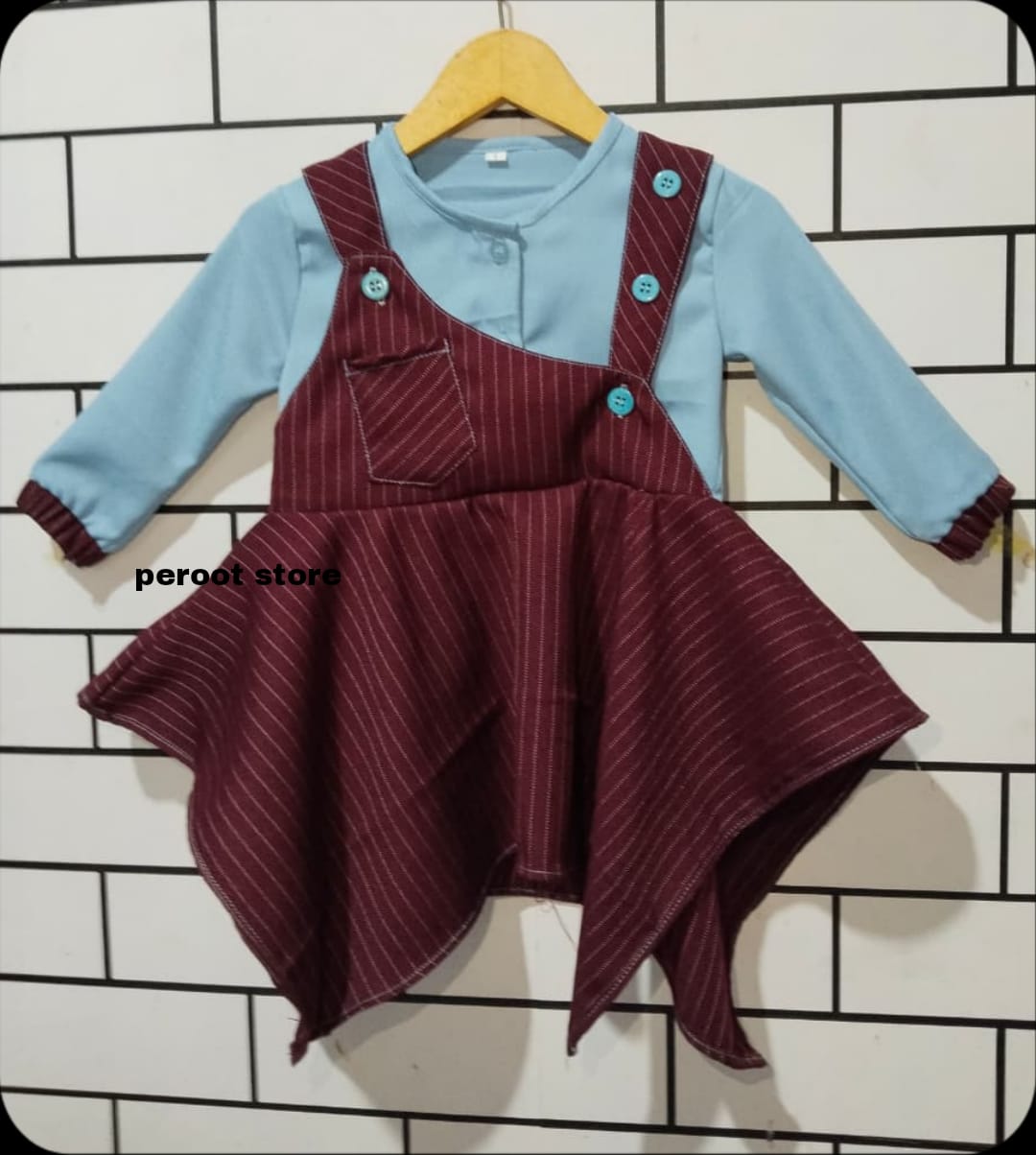Peroot Store COD Dress Anak Perempuan Gaun Lucu & Elegan Bahan Sakila & Woll Premium Nyaman Usia 0-4 Tahun Peroot Store COD Dress Anak Perempuan Gaun Lucu & Elegan Bahan Sakila & Woll Premium Nyaman Usia 0-4 Tahun