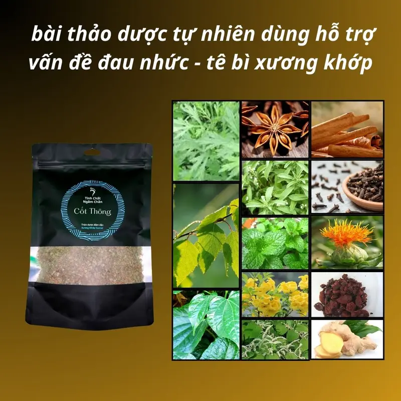 [300g ĐẬM ĐẶC] TINH CHẤT CỐT THÔNG | Hỗ Trợ Giấc Ngủ - Hỗ Trợ Nhức Mỏi Tê Bì Xương Khớp | Thành Phần Thảo Dược 1