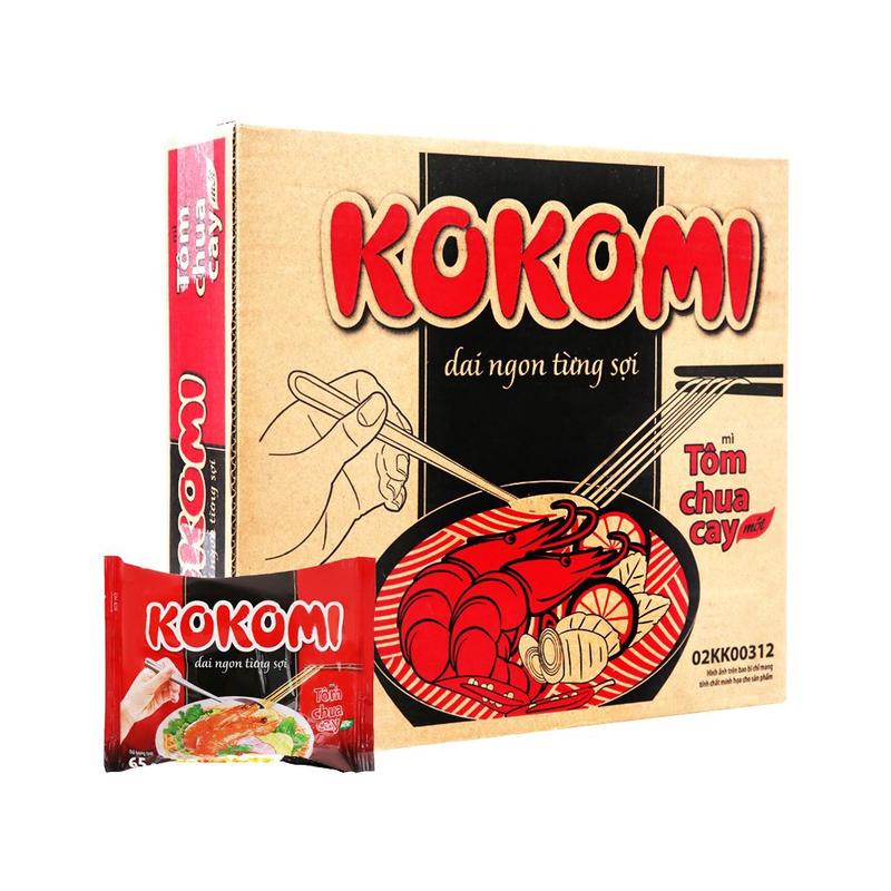Chất lượng cao Mì Kokomi Tôm chua cay 65gr