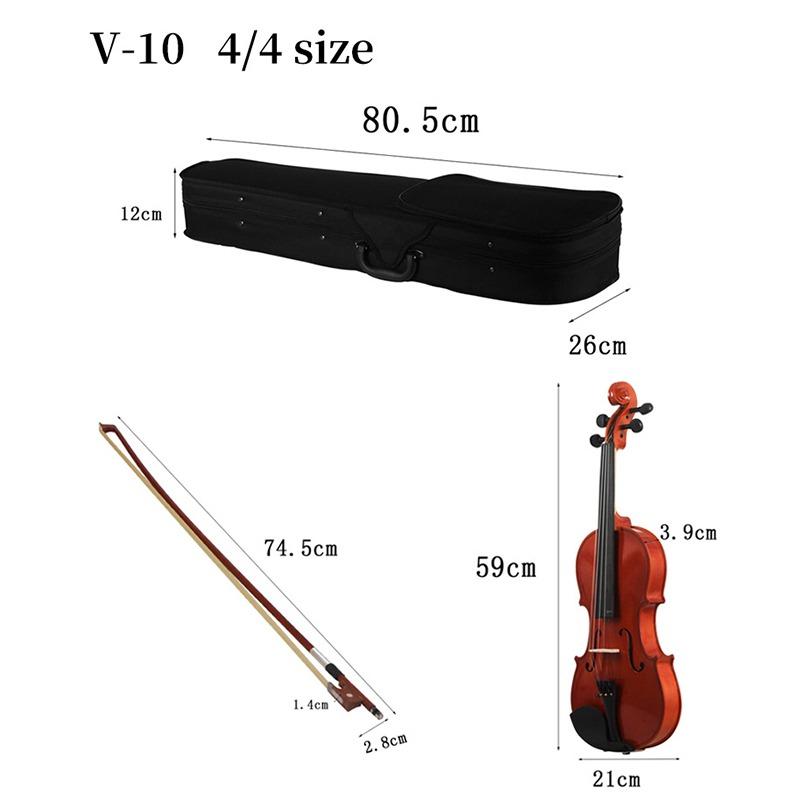 4/4 biola untuk dewasa, anak-anak, dan remaja /alat musik gesek /biola anak /biola remaja /string instrument 9