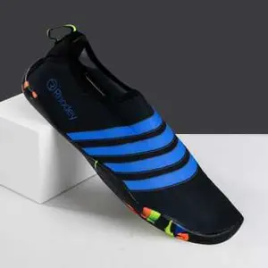 Sepatu Pantai Olahraga Air Water Sports Barefoot Shoes 41 - 6688 - Black/Blue