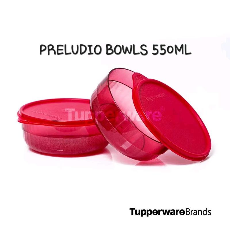 TUPPERWARE PRELUDIO BOWL 550ML(1bj) - TikTok Shop Malaysia