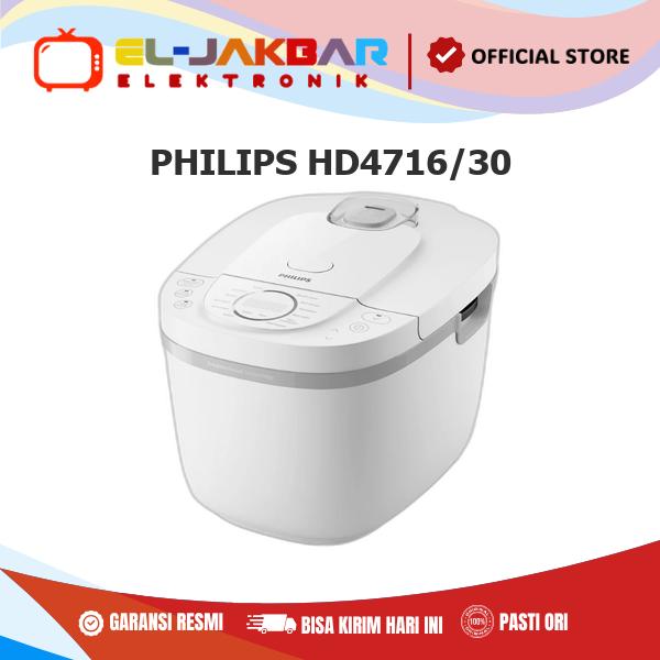 Gambar PHILIPS HD4716/30 Rice Cooker 1.8 L 3000 Digial Series Anti lengket Nasi No Basah No Basi HD471630 HD4716 dari EL-JAKBAR ELEKTRONIK Kota Administrasi Jakarta Barat Tokopedia