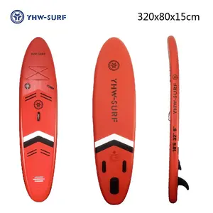 new inflatable paddle board sup board surfboard paddle board tail rudder fin foot rope surfing