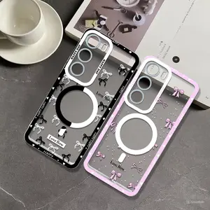 Softcase Compatible For VIVO Y19S 4G Clear Case Bening VIVO V40 LITE Casing Silikon Motif Handphone Lentur Cover CBV-010