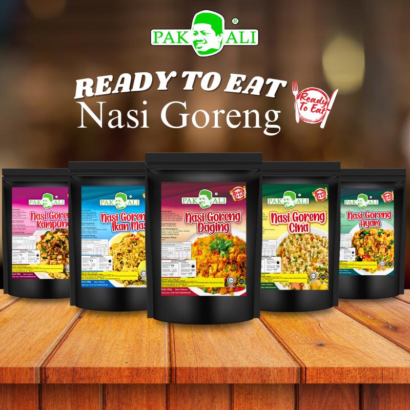 HQ Pak Ali | Nasi Goreng Ready To Eat 200g - TikTok Shop Malaysia