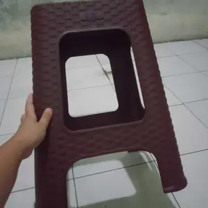 Mall Perabot | Kursi Baso Rotan | Plastik Motif Anyam | Bangku Taman Bakso | Chairs Furniture